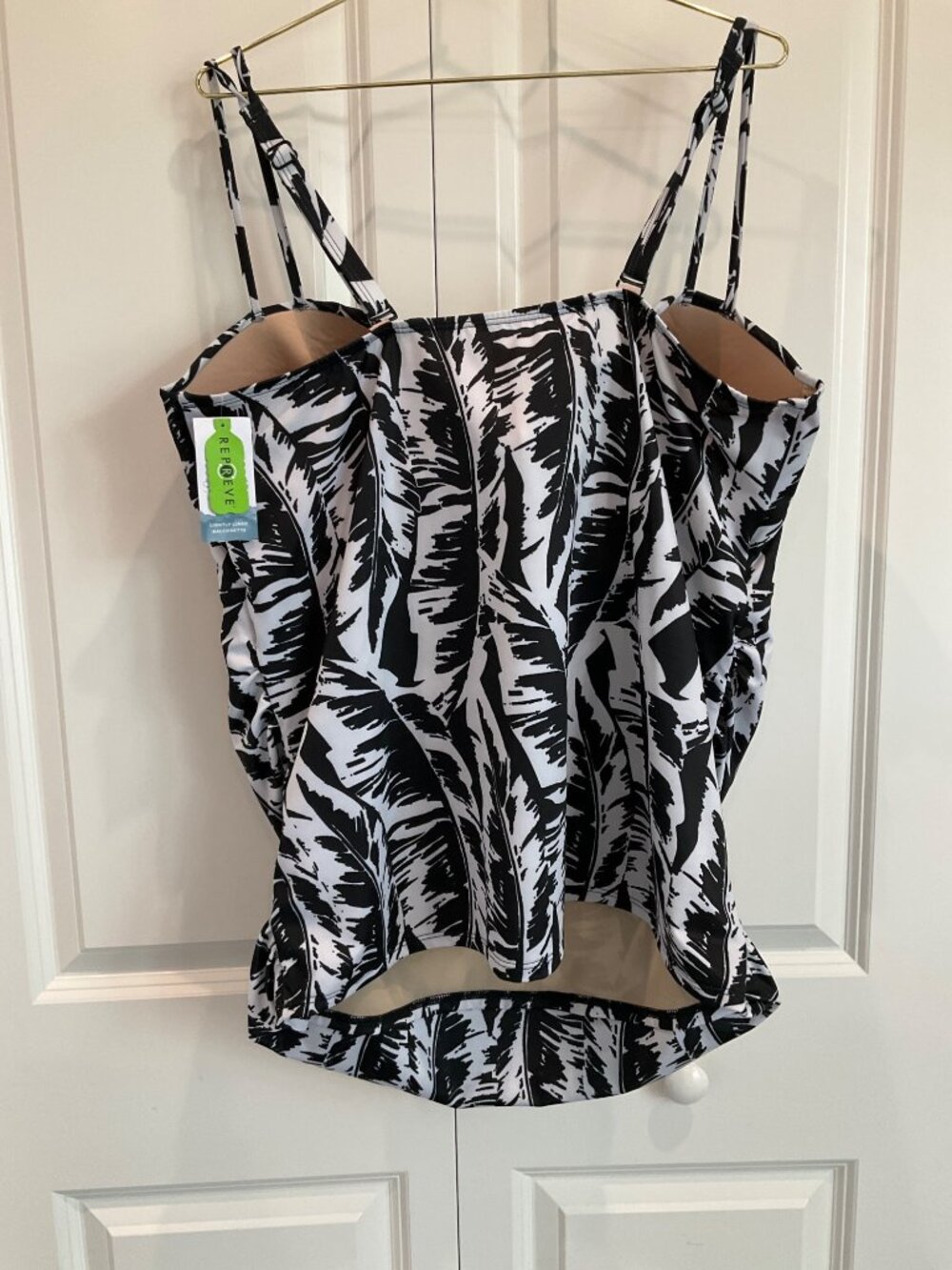Lane Bryant Cacique Fitted Underwire Tankini Top Balconette Bra 44DDD NEW - Picture 6 of 7